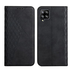 Coque Portefeuille Livre Cuir Etui Clapet Y02X pour Samsung Galaxy A42 5G Noir