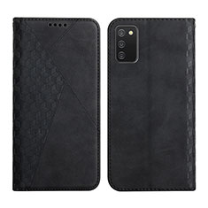 Coque Portefeuille Livre Cuir Etui Clapet Y02X pour Samsung Galaxy M02s Noir