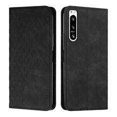 Coque Portefeuille Livre Cuir Etui Clapet Y02X pour Sony Xperia 5 IV Noir