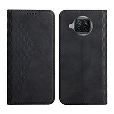 Coque Portefeuille Livre Cuir Etui Clapet Y02X pour Xiaomi Mi 10i 5G Noir