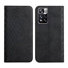 Coque Portefeuille Livre Cuir Etui Clapet Y02X pour Xiaomi Mi 11i 5G (2022) Noir