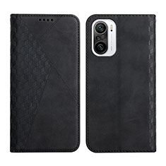 Coque Portefeuille Livre Cuir Etui Clapet Y02X pour Xiaomi Mi 11i 5G Noir