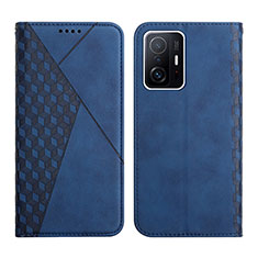 Coque Portefeuille Livre Cuir Etui Clapet Y02X pour Xiaomi Mi 11T 5G Bleu