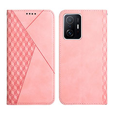 Coque Portefeuille Livre Cuir Etui Clapet Y02X pour Xiaomi Mi 11T 5G Or Rose