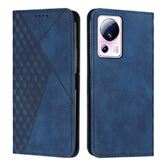 Coque Portefeuille Livre Cuir Etui Clapet Y02X pour Xiaomi Mi 13 Lite 5G Bleu