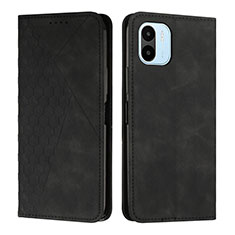 Coque Portefeuille Livre Cuir Etui Clapet Y02X pour Xiaomi Poco C50 Noir