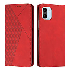 Coque Portefeuille Livre Cuir Etui Clapet Y02X pour Xiaomi Poco C51 Rouge