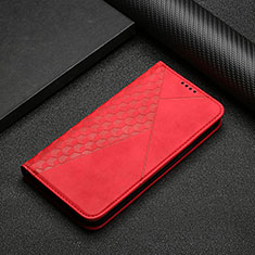 Coque Portefeuille Livre Cuir Etui Clapet Y02X pour Xiaomi Poco X5 Pro 5G Rouge