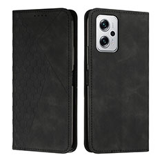 Coque Portefeuille Livre Cuir Etui Clapet Y02X pour Xiaomi Redmi K50i 5G Noir