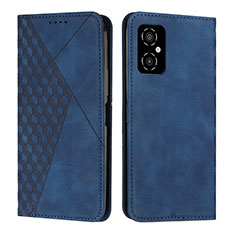 Coque Portefeuille Livre Cuir Etui Clapet Y02X pour Xiaomi Redmi Note 11R 5G Bleu