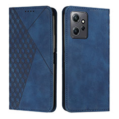 Coque Portefeuille Livre Cuir Etui Clapet Y02X pour Xiaomi Redmi Note 12 4G Bleu