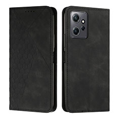 Coque Portefeuille Livre Cuir Etui Clapet Y02X pour Xiaomi Redmi Note 12 4G Noir