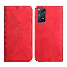 Coque Portefeuille Livre Cuir Etui Clapet Y02X pour Xiaomi Redmi Note 12 Pro 4G Rouge