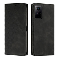 Coque Portefeuille Livre Cuir Etui Clapet Y02X pour Xiaomi Redmi Note 12S Noir