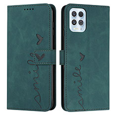 Coque Portefeuille Livre Cuir Etui Clapet Y03X pour Motorola Moto Edge S 5G Vert