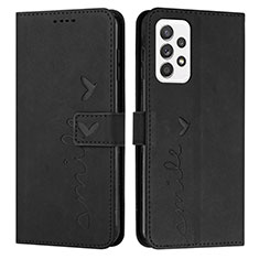 Coque Portefeuille Livre Cuir Etui Clapet Y03X pour Samsung Galaxy A33 5G Noir