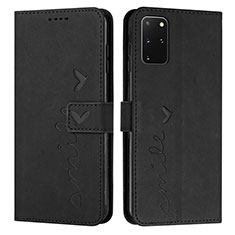 Coque Portefeuille Livre Cuir Etui Clapet Y03X pour Samsung Galaxy S20 Plus Noir