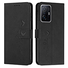 Coque Portefeuille Livre Cuir Etui Clapet Y03X pour Xiaomi Mi 11T 5G Noir