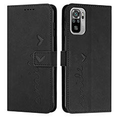 Coque Portefeuille Livre Cuir Etui Clapet Y03X pour Xiaomi Poco M5S Noir