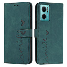 Coque Portefeuille Livre Cuir Etui Clapet Y03X pour Xiaomi Redmi 11 Prime 5G Vert