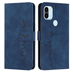 Coque Portefeuille Livre Cuir Etui Clapet Y03X pour Xiaomi Redmi A1 Plus Bleu