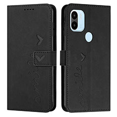 Coque Portefeuille Livre Cuir Etui Clapet Y03X pour Xiaomi Redmi A1 Plus Noir