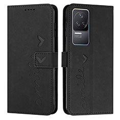 Coque Portefeuille Livre Cuir Etui Clapet Y03X pour Xiaomi Redmi K50 5G Noir