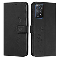 Coque Portefeuille Livre Cuir Etui Clapet Y03X pour Xiaomi Redmi Note 11 Pro 4G Noir