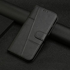 Coque Portefeuille Livre Cuir Etui Clapet Y04X pour Google Pixel 6 Pro 5G Noir