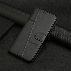 Coque Portefeuille Livre Cuir Etui Clapet Y04X pour Samsung Galaxy F02S SM-E025F Noir