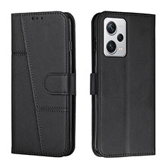 Coque Portefeuille Livre Cuir Etui Clapet Y04X pour Xiaomi Redmi Note 12 Explorer Noir