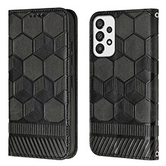 Coque Portefeuille Livre Cuir Etui Clapet Y05B pour Samsung Galaxy A53 5G Noir