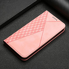 Coque Portefeuille Livre Cuir Etui Clapet Y05X pour Google Pixel 6 Pro 5G Or Rose