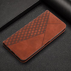 Coque Portefeuille Livre Cuir Etui Clapet Y05X pour Google Pixel 6a 5G Marron