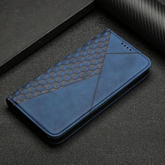 Coque Portefeuille Livre Cuir Etui Clapet Y05X pour Google Pixel 7 Pro 5G Bleu