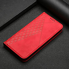 Coque Portefeuille Livre Cuir Etui Clapet Y05X pour Google Pixel 7 Pro 5G Rouge