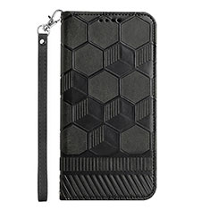 Coque Portefeuille Livre Cuir Etui Clapet Y06B pour Samsung Galaxy A12 Noir