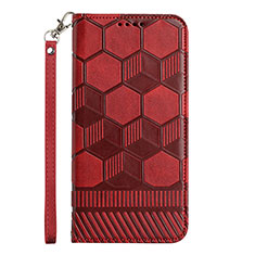 Coque Portefeuille Livre Cuir Etui Clapet Y06B pour Samsung Galaxy S20 FE 4G Rouge