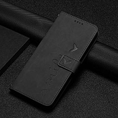 Coque Portefeuille Livre Cuir Etui Clapet Y06X pour Motorola Moto E13 Noir