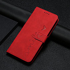 Coque Portefeuille Livre Cuir Etui Clapet Y06X pour Xiaomi Redmi 12 4G Rouge