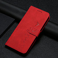 Coque Portefeuille Livre Cuir Etui Clapet Y06X pour Xiaomi Redmi Note 12 Explorer Rouge