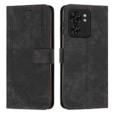 Coque Portefeuille Livre Cuir Etui Clapet Y07X pour Motorola Moto Edge 40 5G Noir