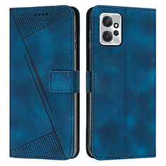 Coque Portefeuille Livre Cuir Etui Clapet Y07X pour Motorola Moto G Power 5G (2023) Bleu