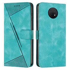 Coque Portefeuille Livre Cuir Etui Clapet Y07X pour Nokia G20 Vert