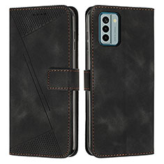 Coque Portefeuille Livre Cuir Etui Clapet Y07X pour Nokia G22 Noir