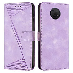 Coque Portefeuille Livre Cuir Etui Clapet Y07X pour Nokia G30 Violet