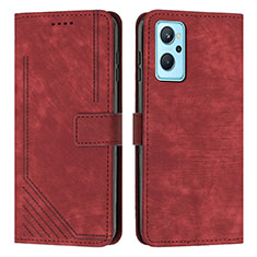 Coque Portefeuille Livre Cuir Etui Clapet Y07X pour Realme 9i 5G Violet