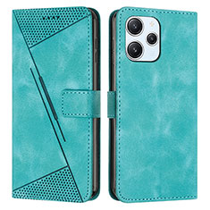 Coque Portefeuille Livre Cuir Etui Clapet Y07X pour Xiaomi Redmi 12 4G Vert