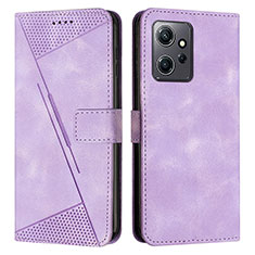 Coque Portefeuille Livre Cuir Etui Clapet Y07X pour Xiaomi Redmi Note 12 4G Violet