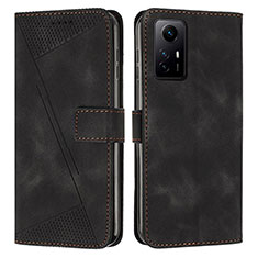 Coque Portefeuille Livre Cuir Etui Clapet Y07X pour Xiaomi Redmi Note 12S Noir